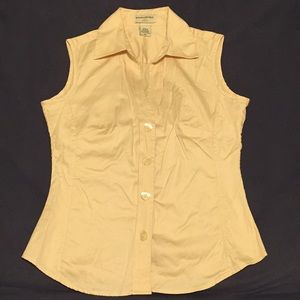 Banana Republic▪️Sleeveless Collared Top